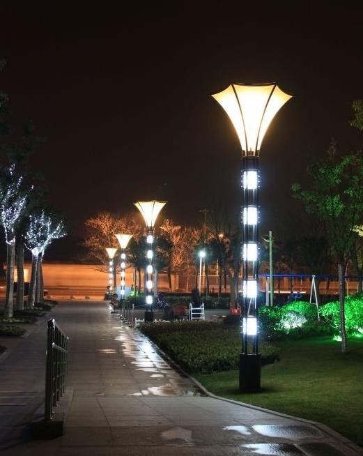 湖南公園景觀照明亮化